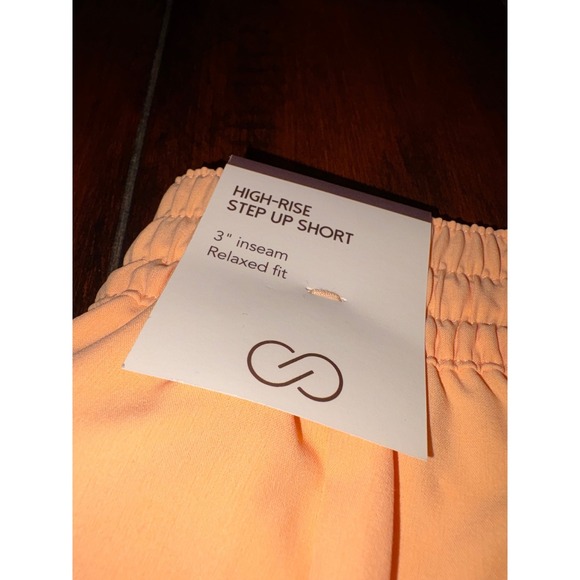 CALIA Womens Size XXL 3X Peach High Rise Step Up Running Shorts Liner $48 - Picture 11 of 12